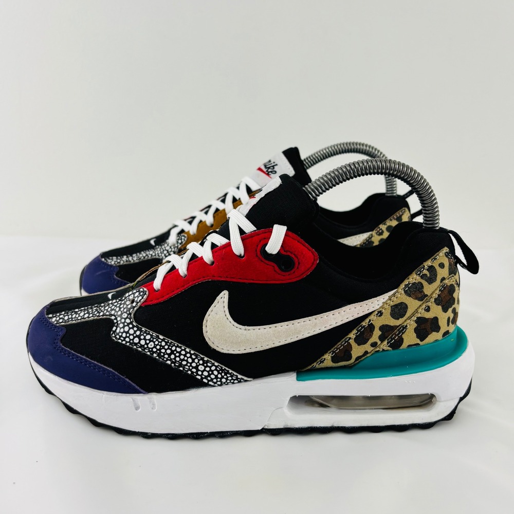 Nike Shoes Women's Size 7 Air Max Dawn SE Black Safari Animal Sneakers - Picture 9 of 9